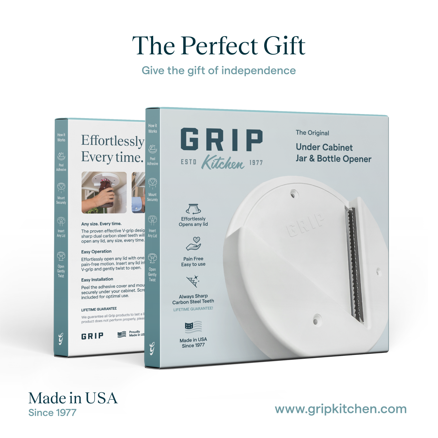 The Original Under Cabinet Jar and Bottle Opener